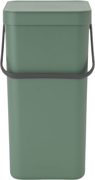 Affaldsspand m/låg sort. kon. 16 lt