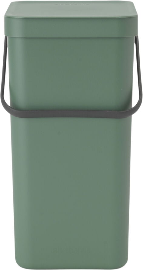 Affaldsspand m/låg sort. kon. 16 lt