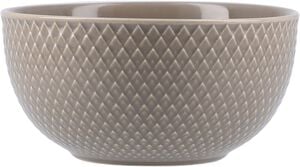 Rhombe Earth Sk&aring;l &Oslash;13 cm clay