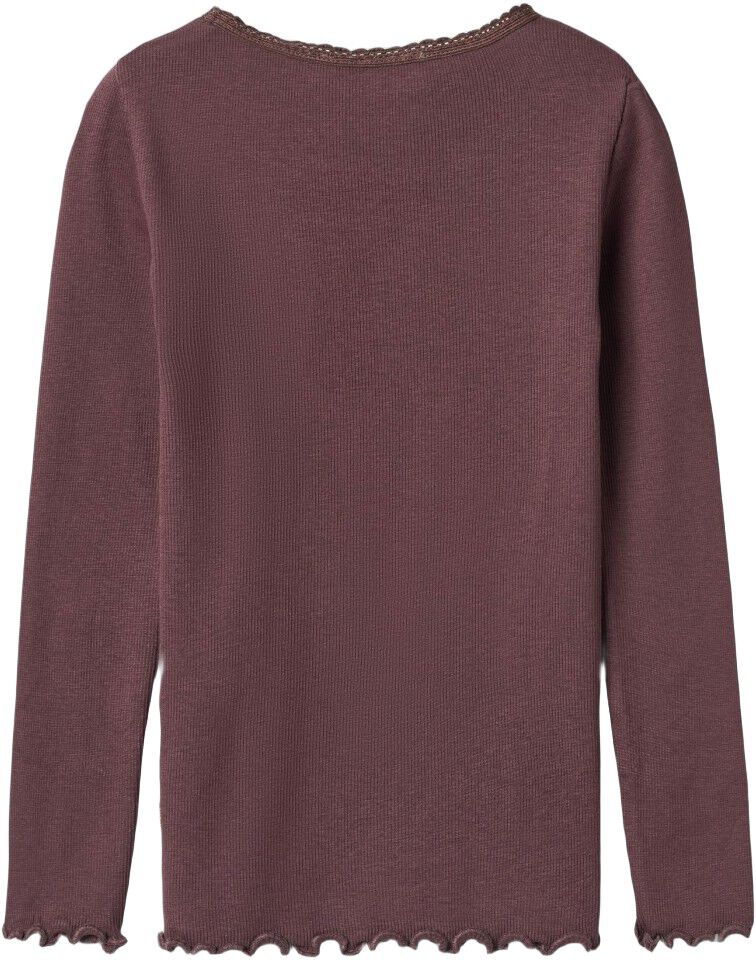 Lang&aelig;rmet Rib T-Shirt Reese