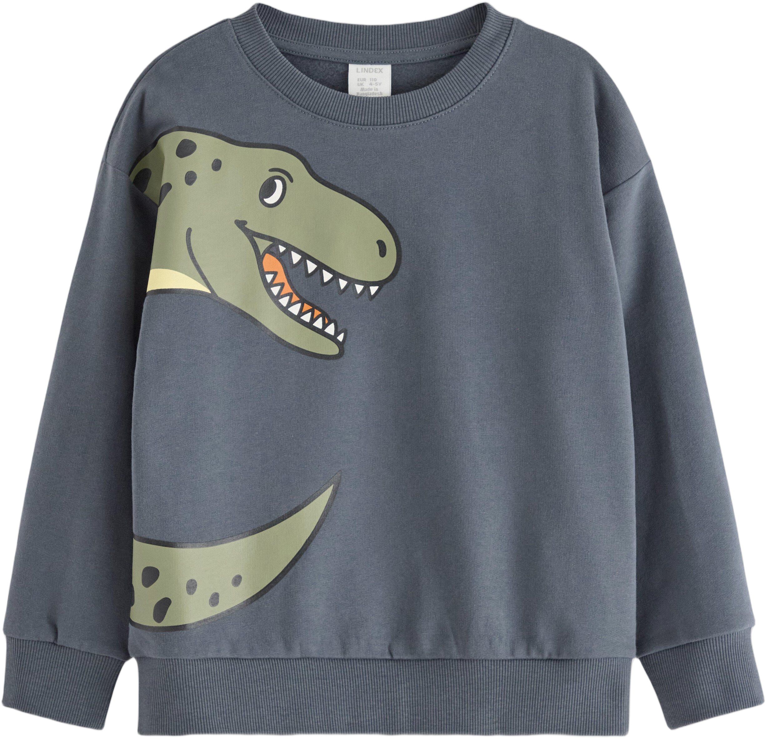 Comfy sweatshirt in cotton jersey w