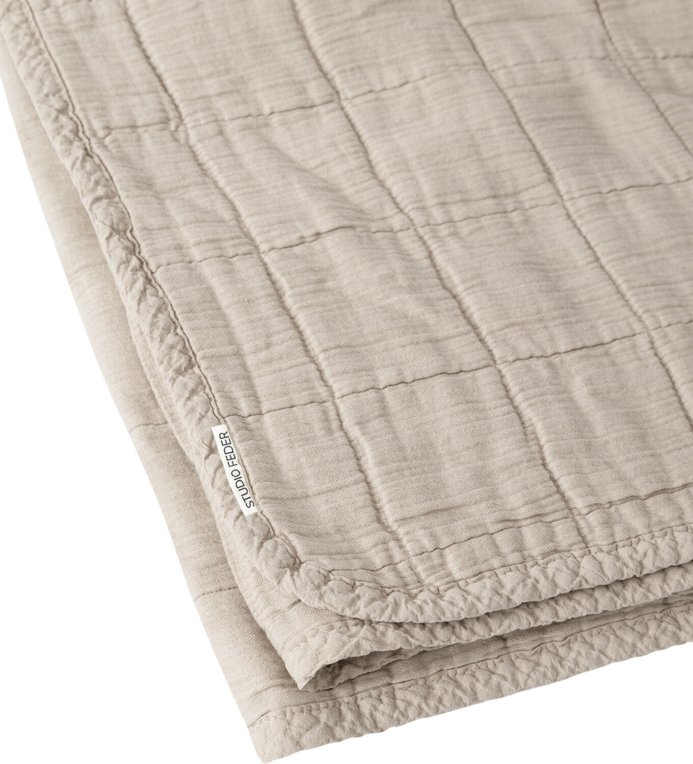 Faye Senget&aelig;ppe - Beige