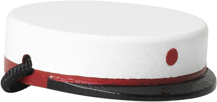 Rød studenterhue mini rød