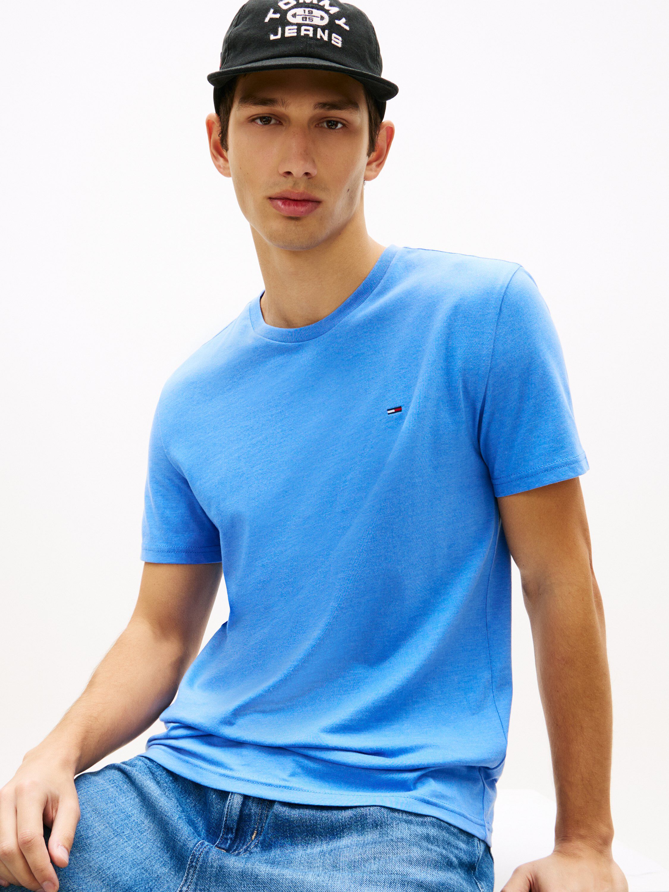 Tommy Flag Extra Slim Jersey T-Shirt