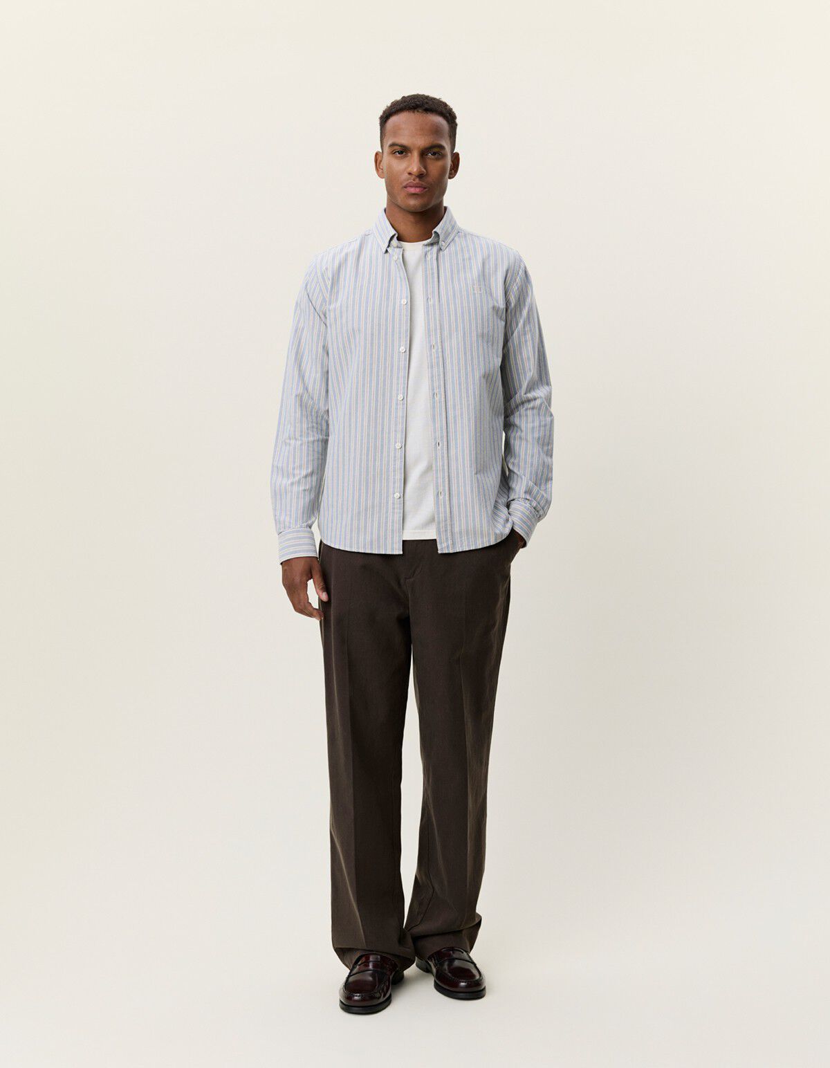 Stripe Oxford Shirt