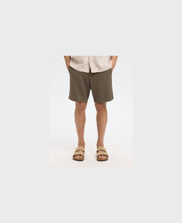 Slhregular-Brody Linen Bld Shorts Noos