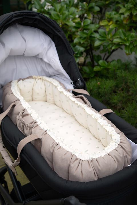 Sebra 3-i-1 Babynest, Sophora Leaves