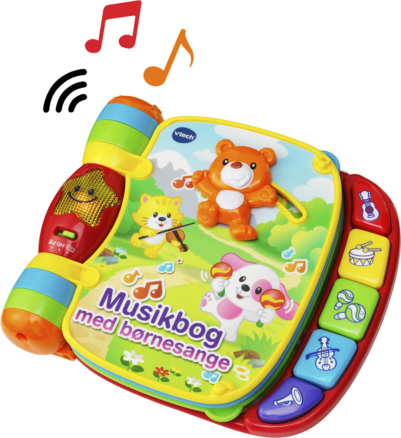Vtech Musikbog m sange