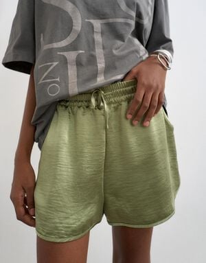 TSCILLE SATIN SHORTS WVN
