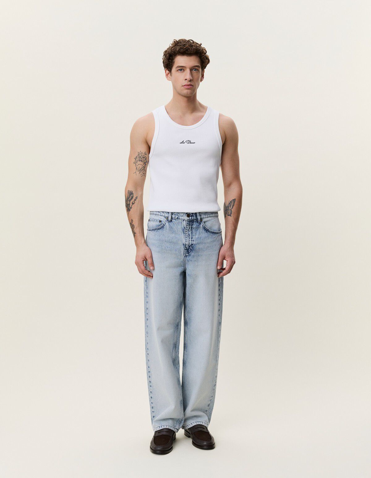 Roi Bleached Denim Jeans