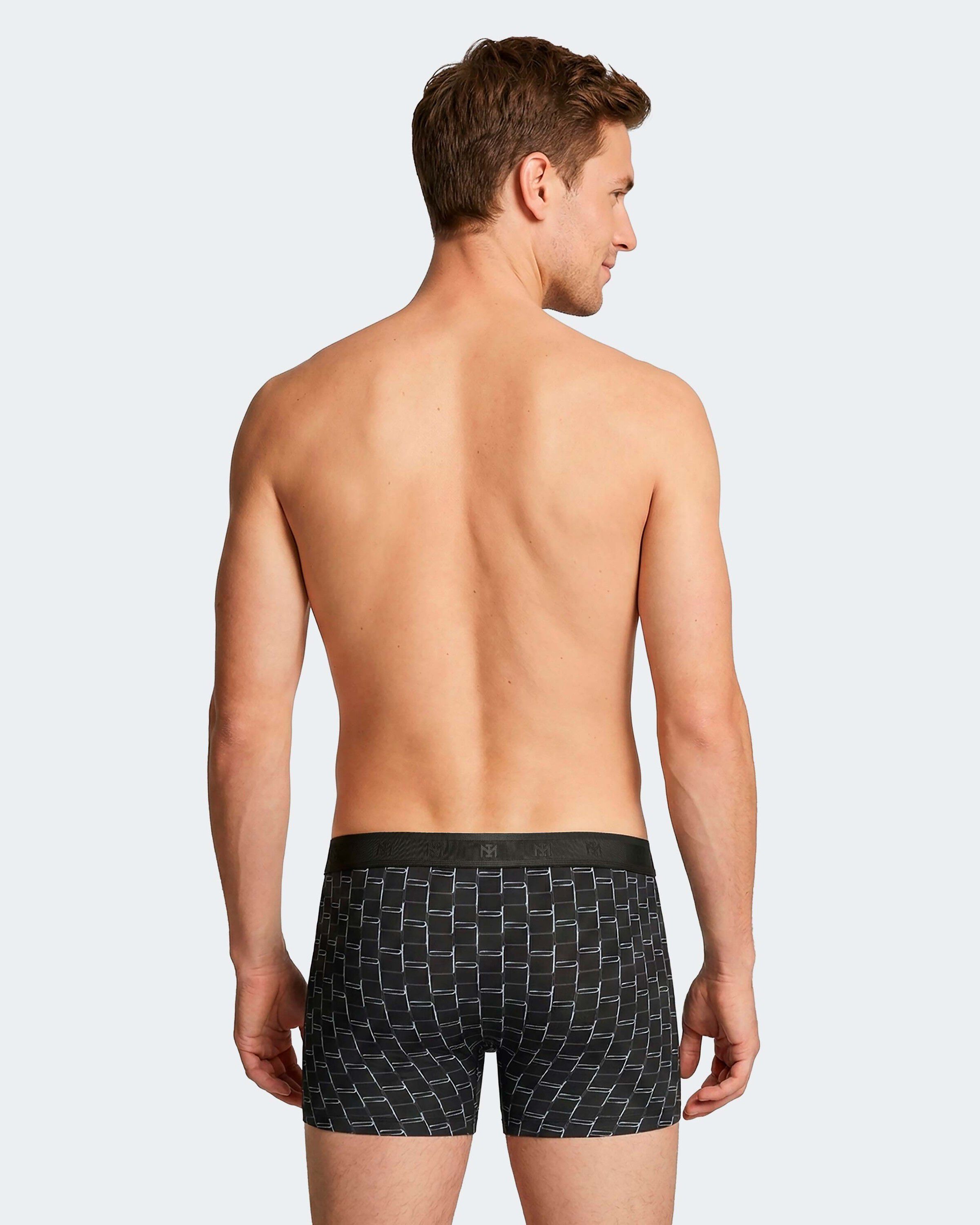 Pack of 2 men's boxers in Cotton Modal