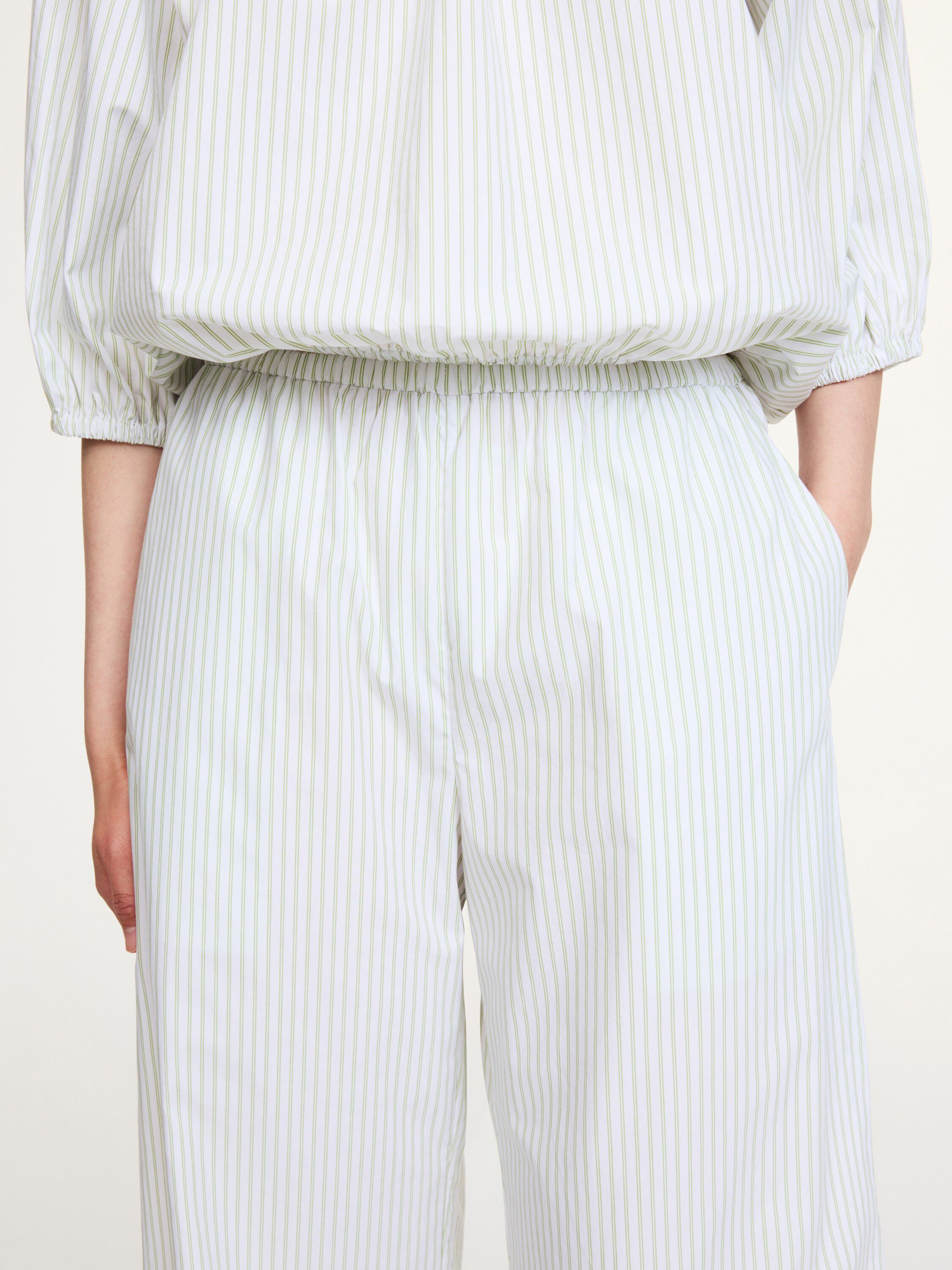 Luisa byxor med h&ouml;g midja