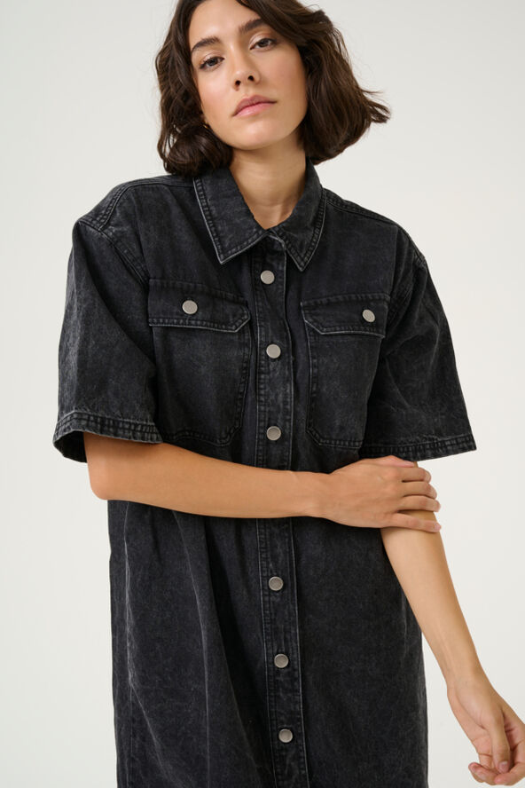 KAemma Denim Shirt Dress