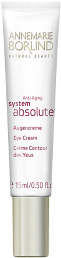 Eye cream anti age System  Absolute Annemarie Börlind