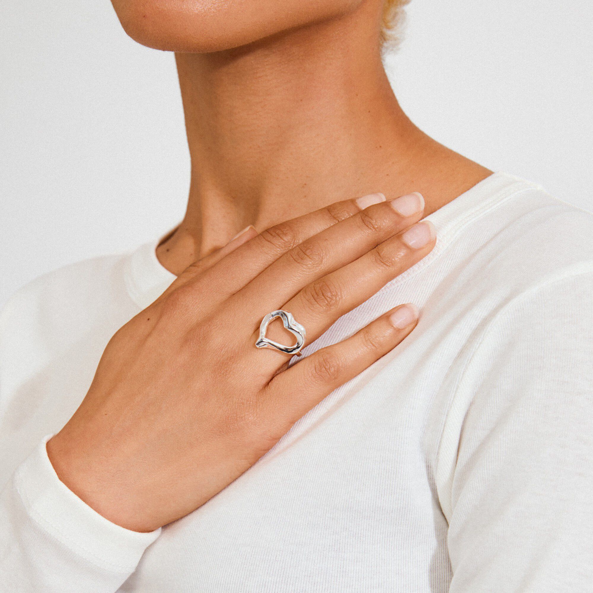 IRIS ring s&oslash;lvbelagt