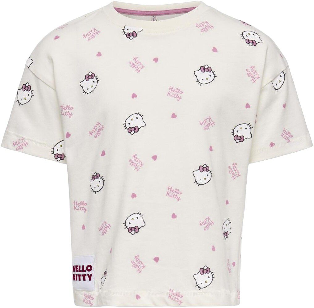 Kmgkitty Life Ss Loose Printed Tee Jrs