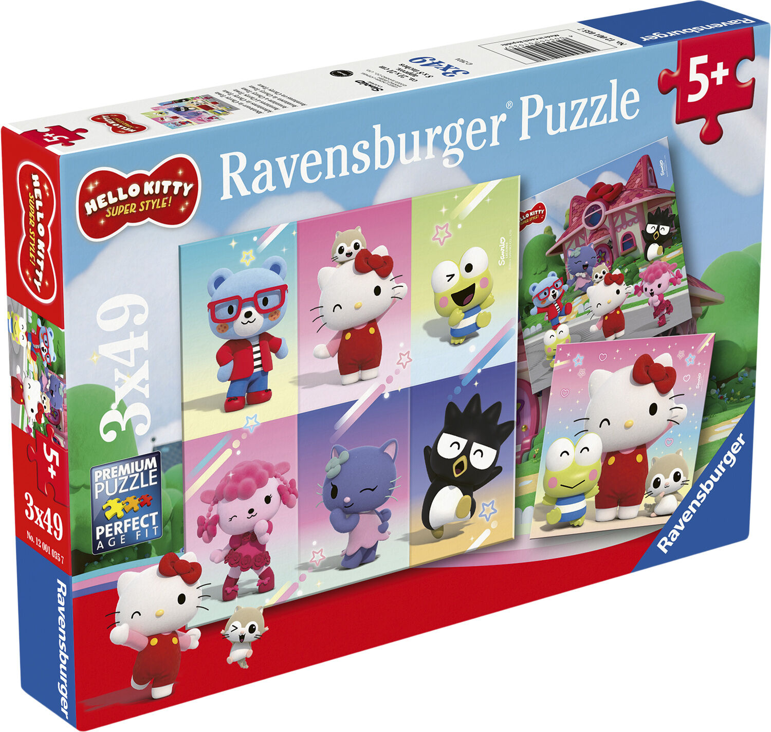 Ravnsburger 3*49 brikker ass