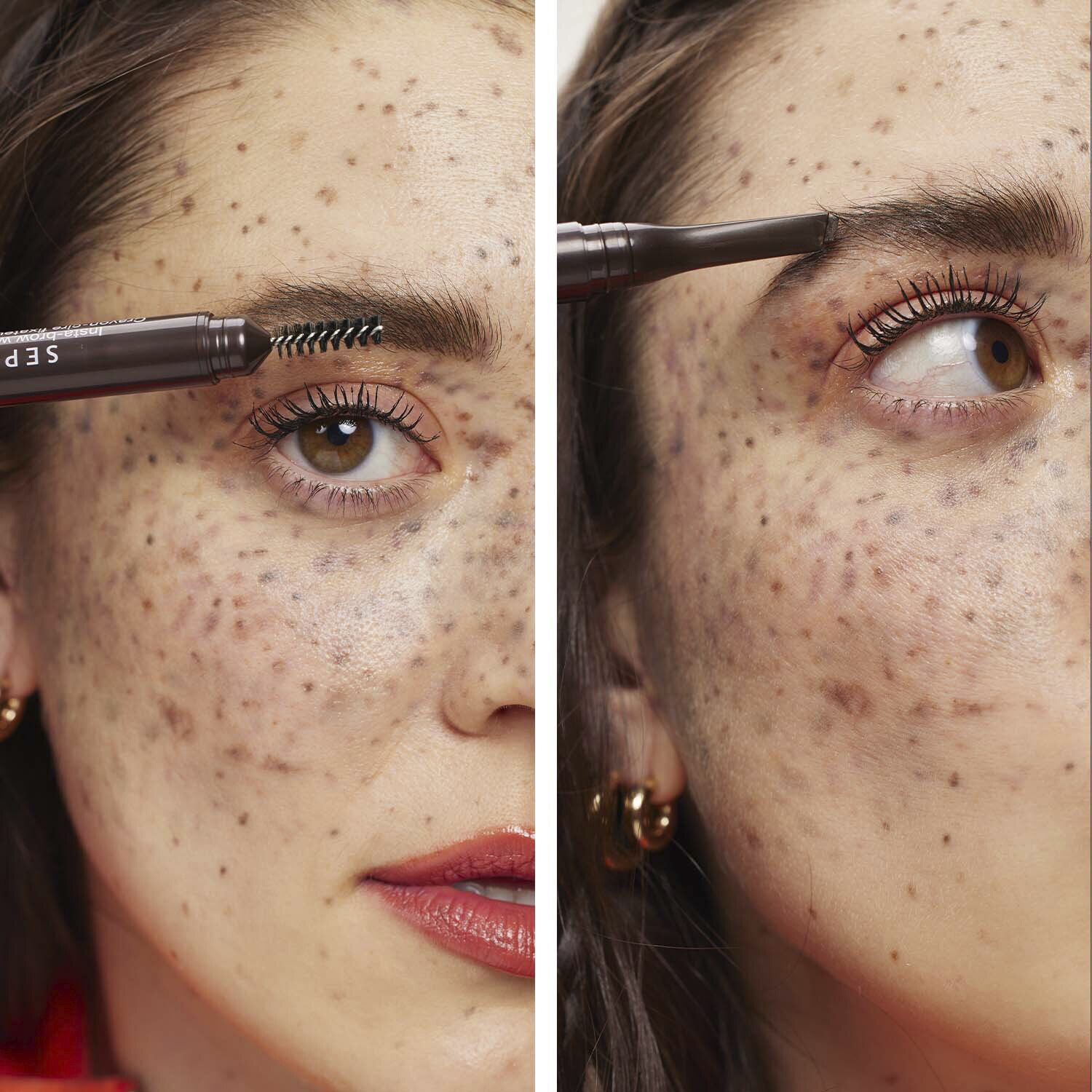 Insta-brow waxy brow pencil - Brow fixing retractable pencil