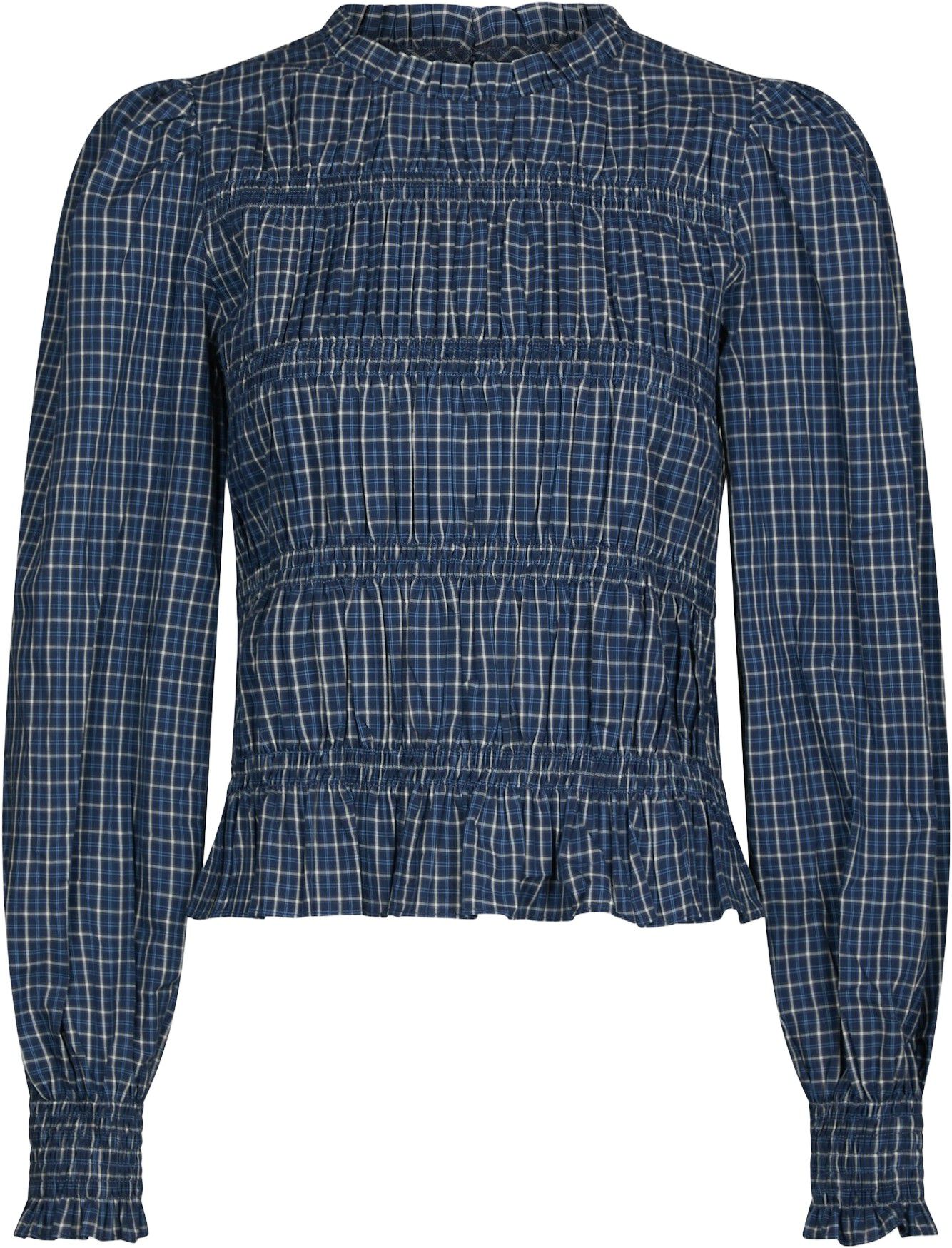 Marcia Check Blouse