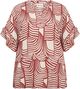 Curvy WA-LOVIS 1 Bluse Rød