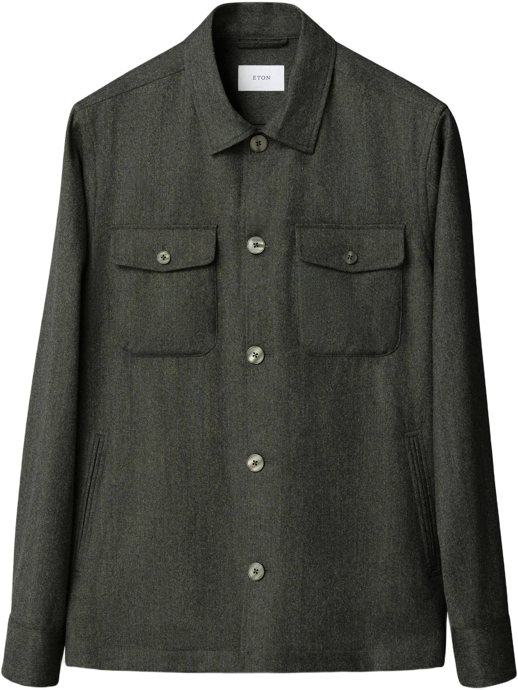 Active Wool Four Pocket Overshirt