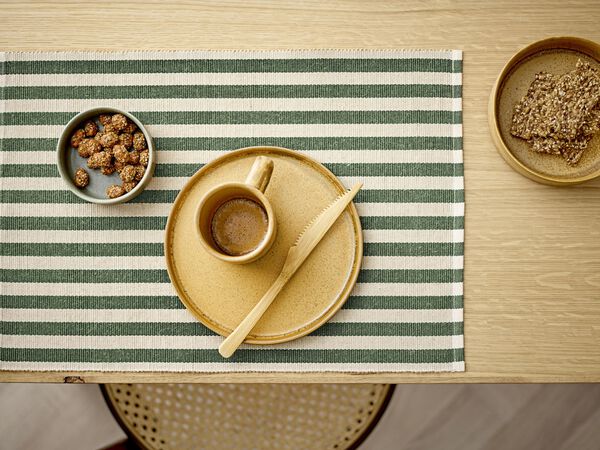 Bordstablett 33x48 2-pack Statement Stripe Green