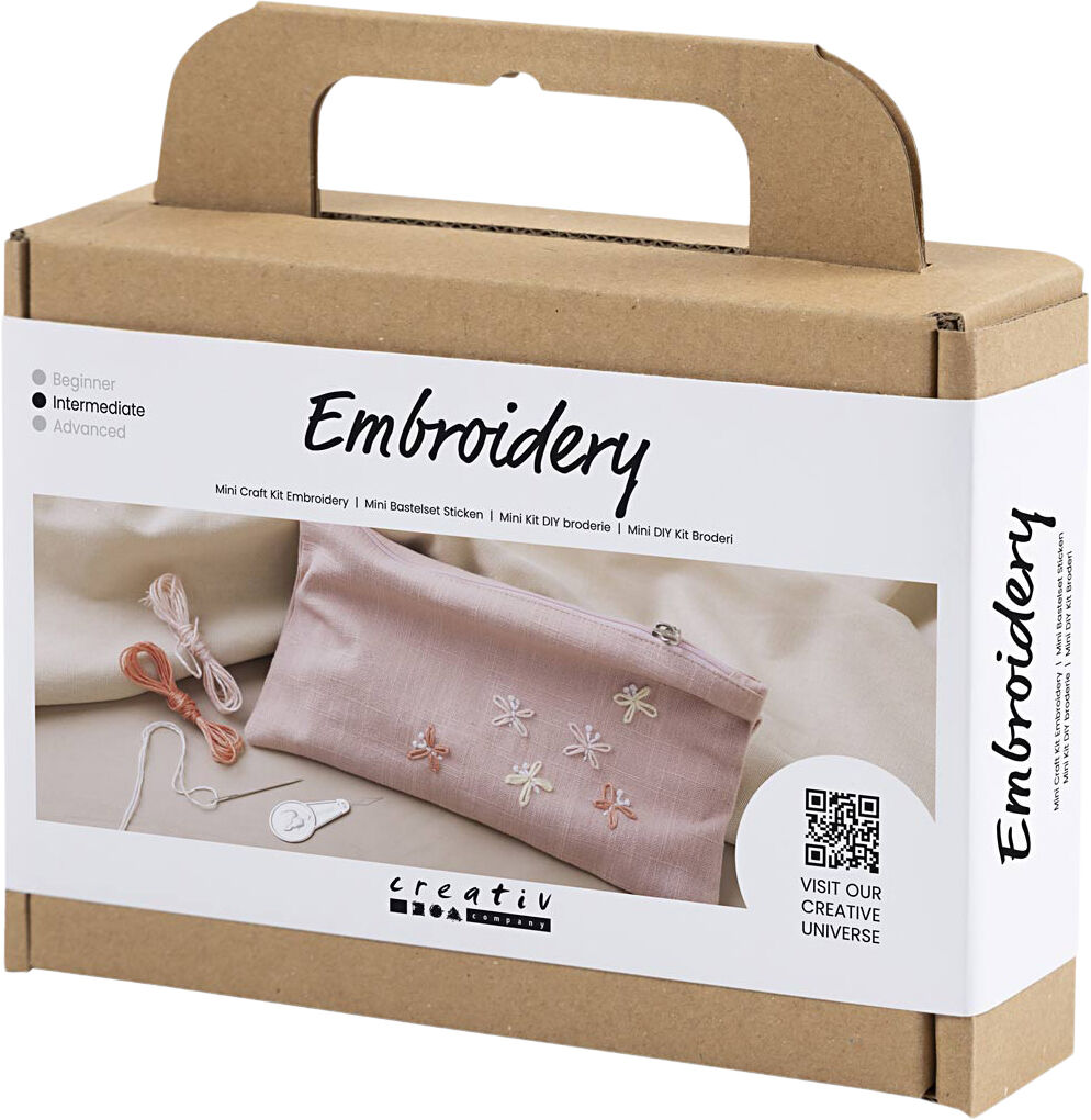 Mini DIY Kit Broderi, Clutch