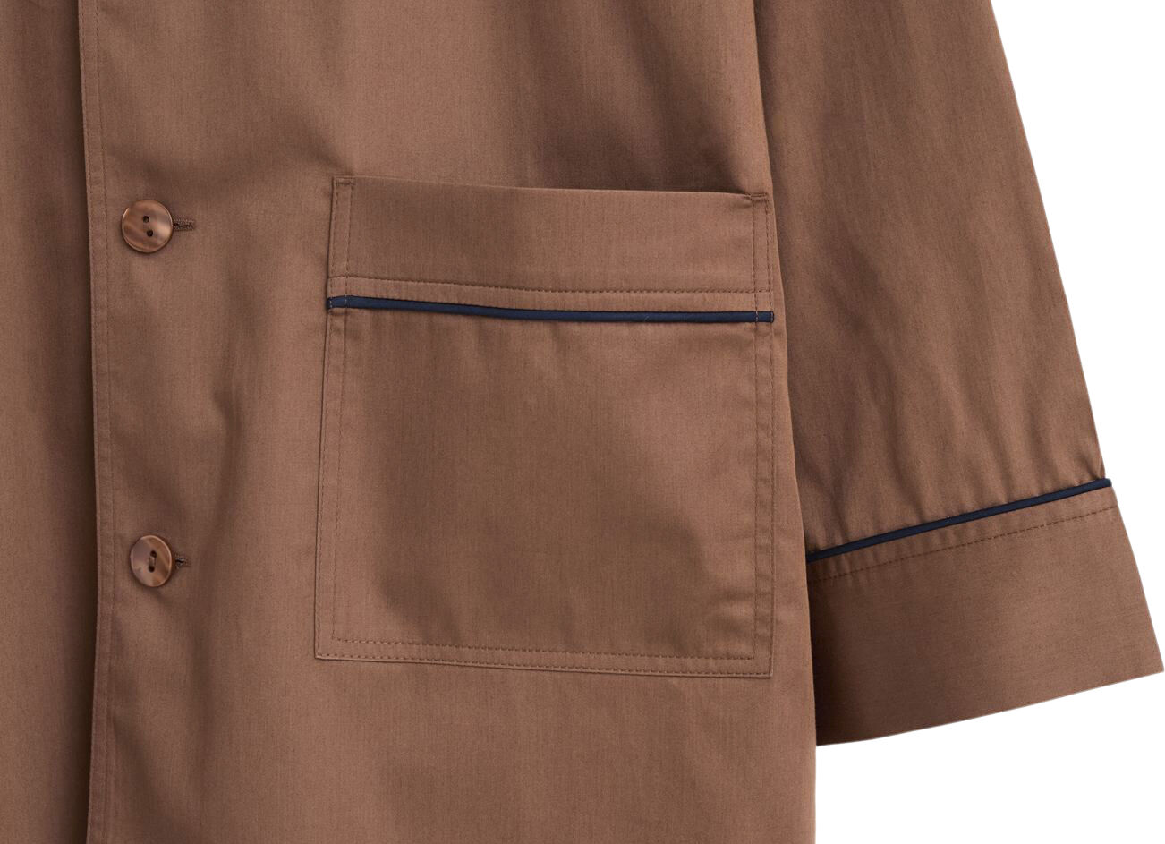 Outline Pyjama L/S Shirt-S/M-Milk C