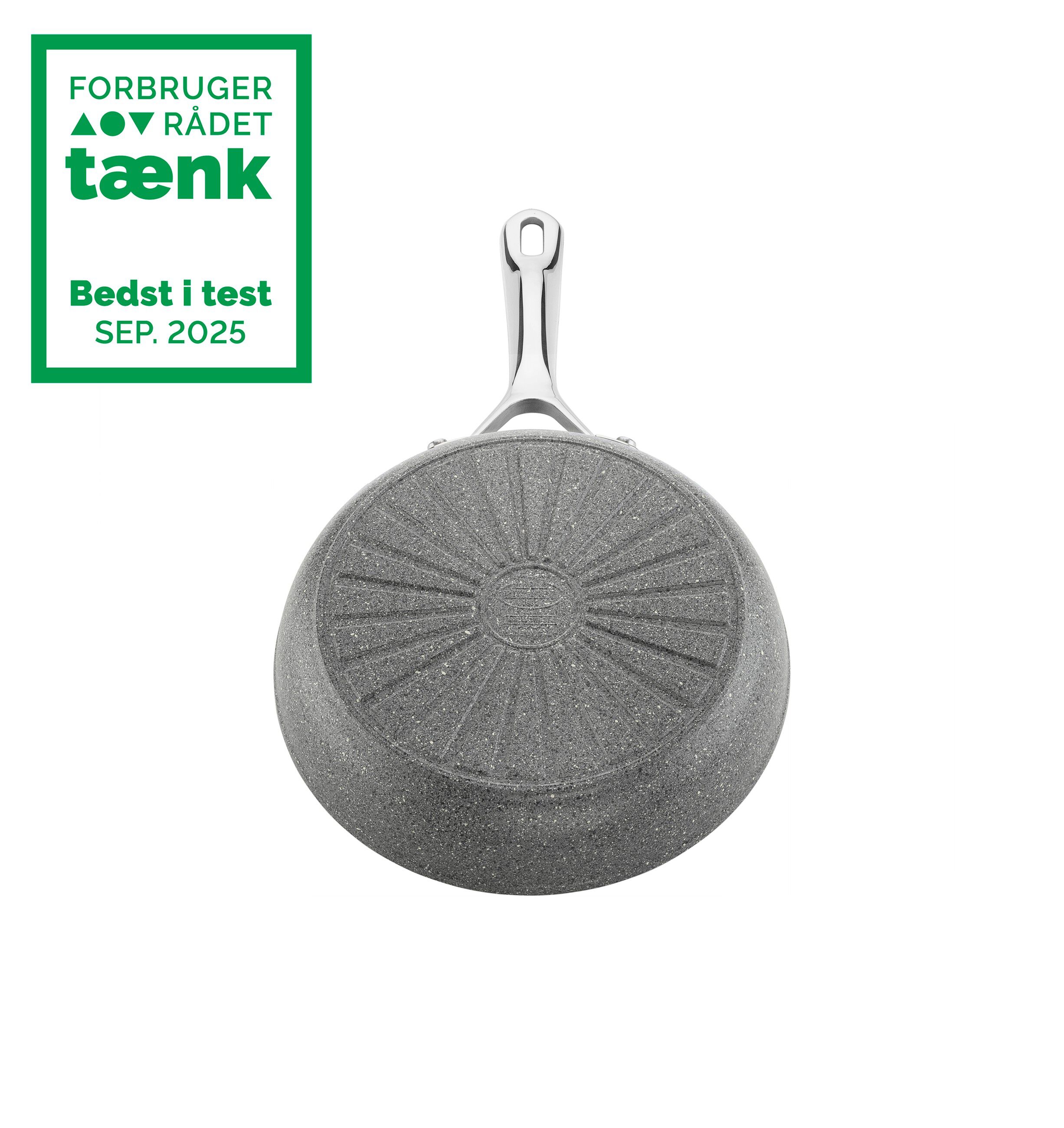 Salina Ceramic Stekpanna, 24 cm, Aluminum, Titanf&ouml;rst&auml;rkt keramisk non