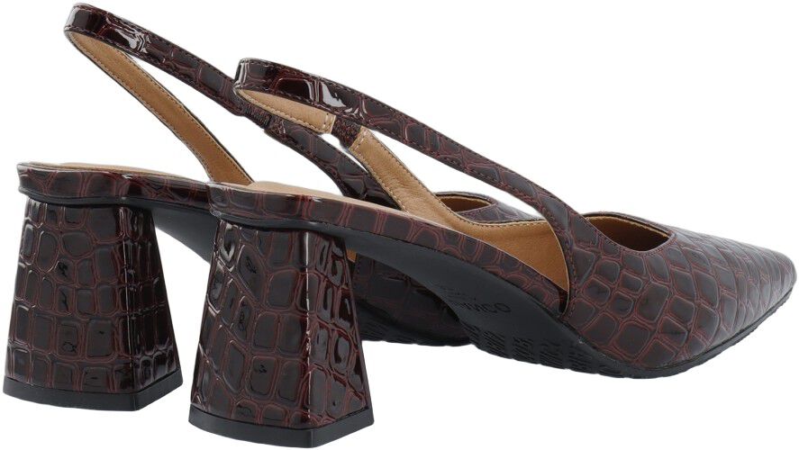 BIAMARALYN Slingback Croco Patent