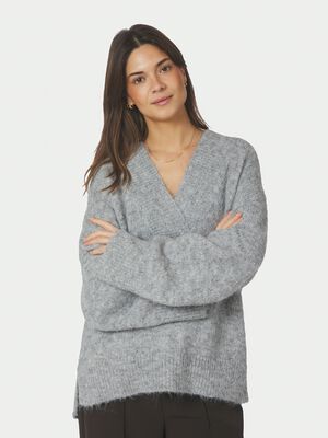 Melli Fluffy Knit Blouse