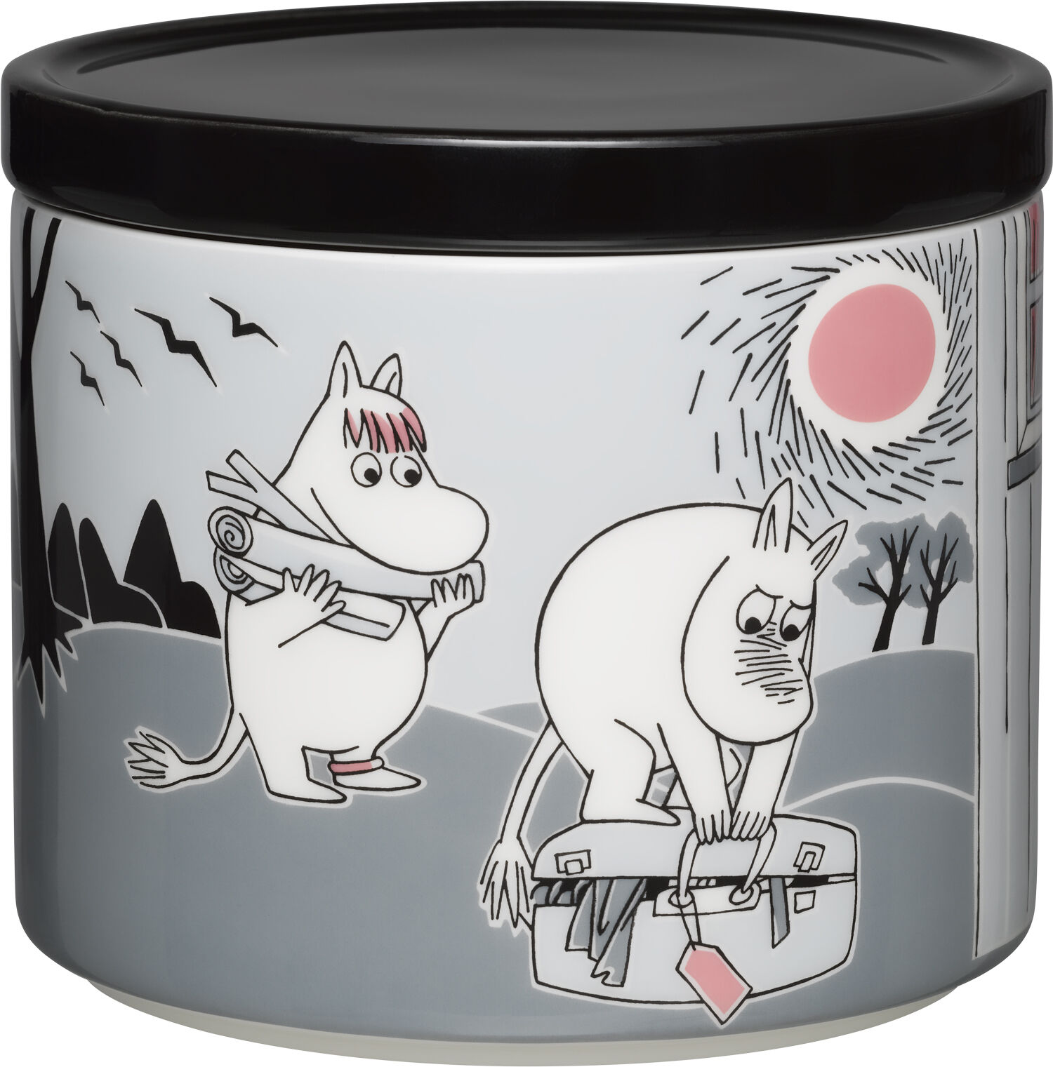 Mumi flytter 70cl krukke