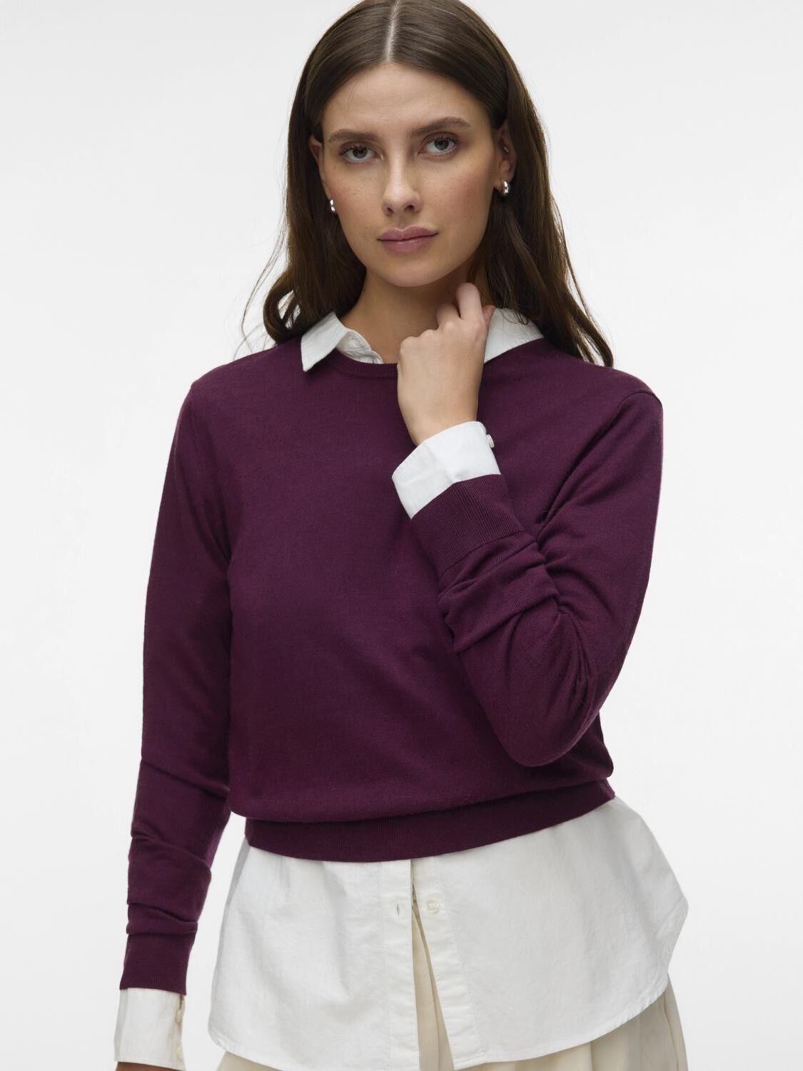 Awcara Ls O-Neck Wool Pullover Noos
