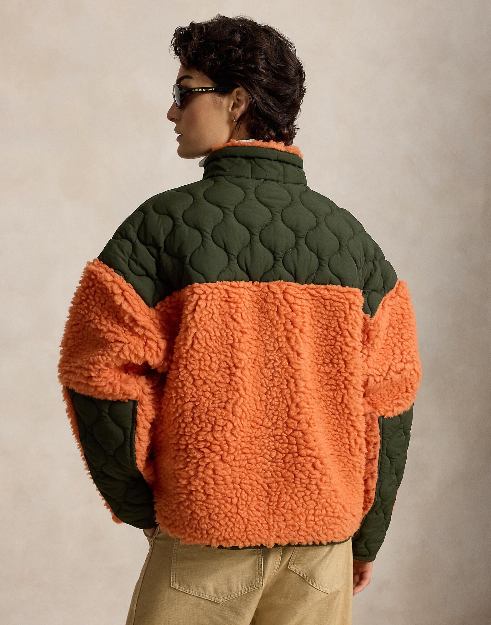 SHAGGY HI PILE-KNT-PULLOVER