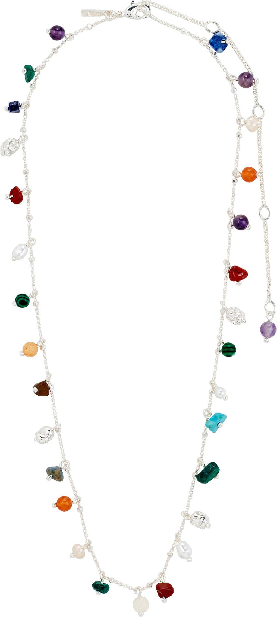 BETWEEN necklace silver-plated