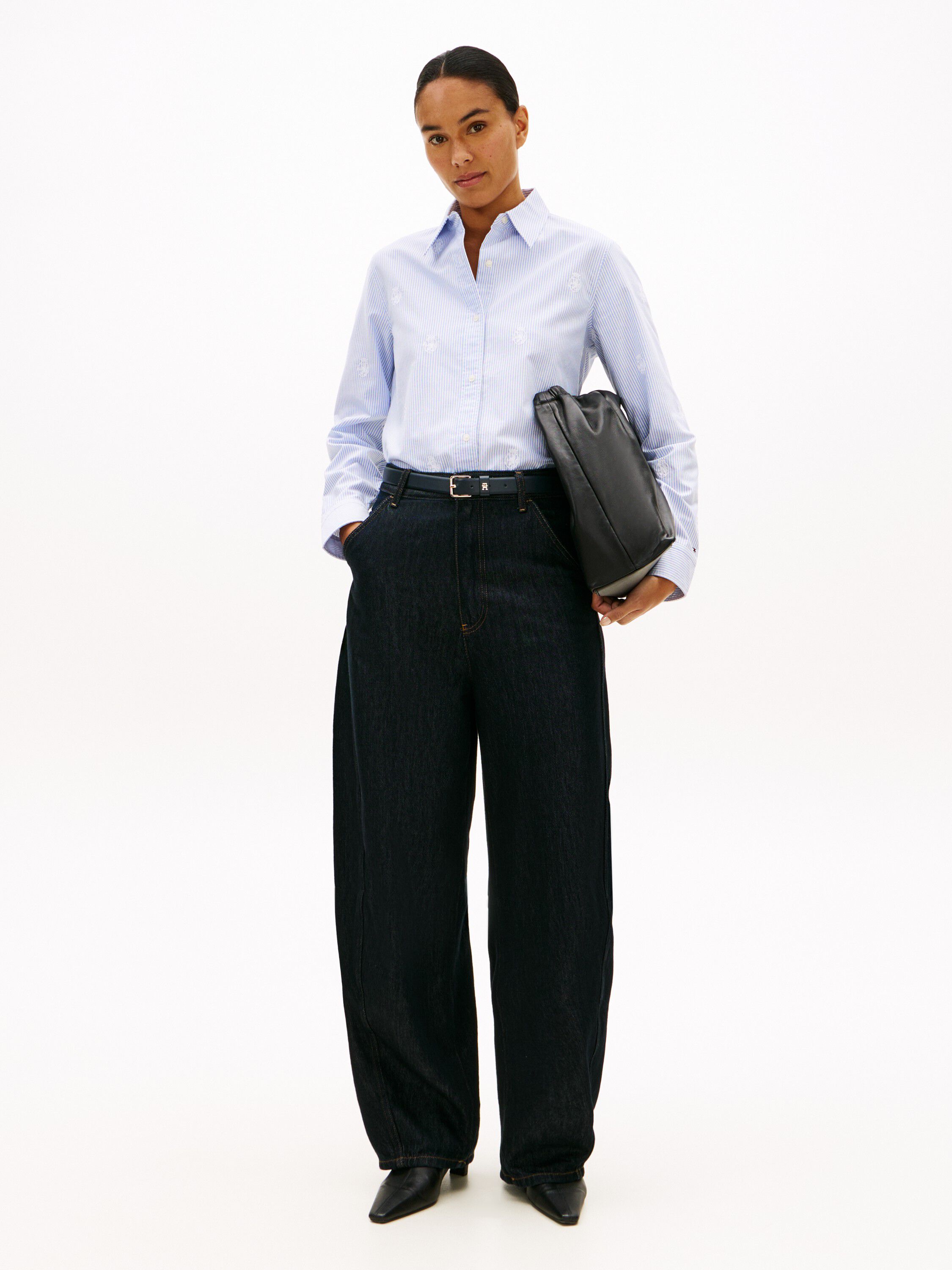 OXFORD AOP RELAXED SHIRT