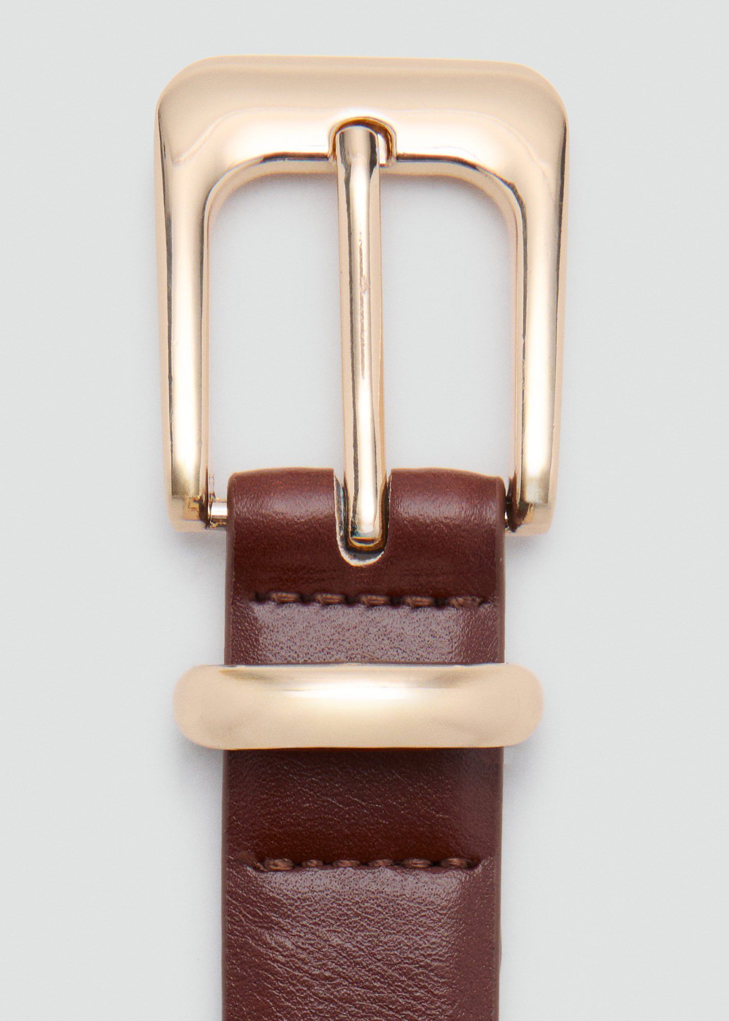 Square buckle belt