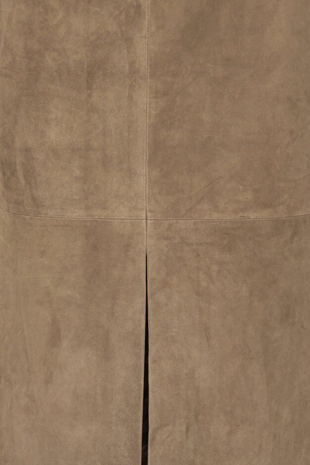 SUEDE MIDI PENCIL SKIRT