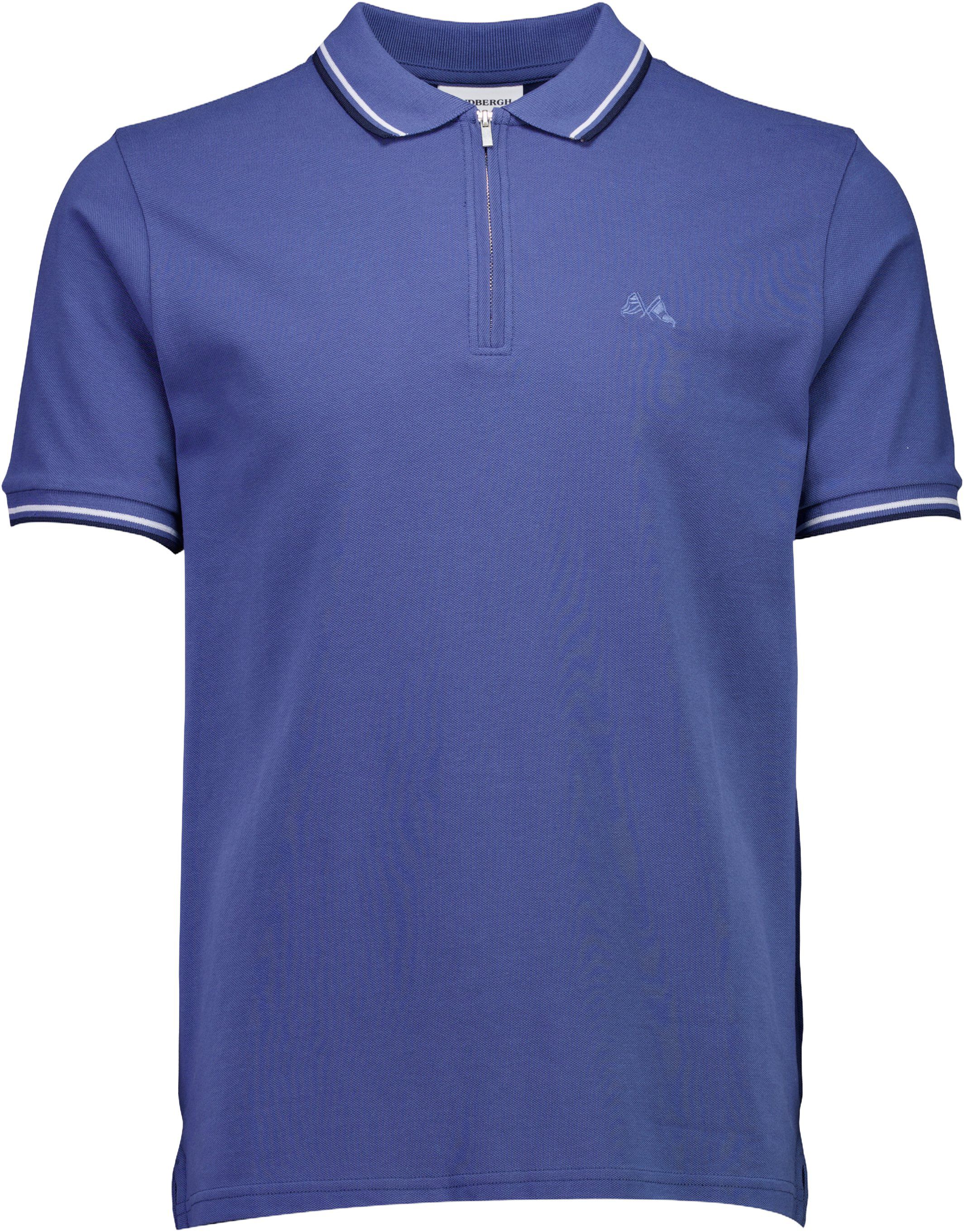 Polo shirt w. zip neck