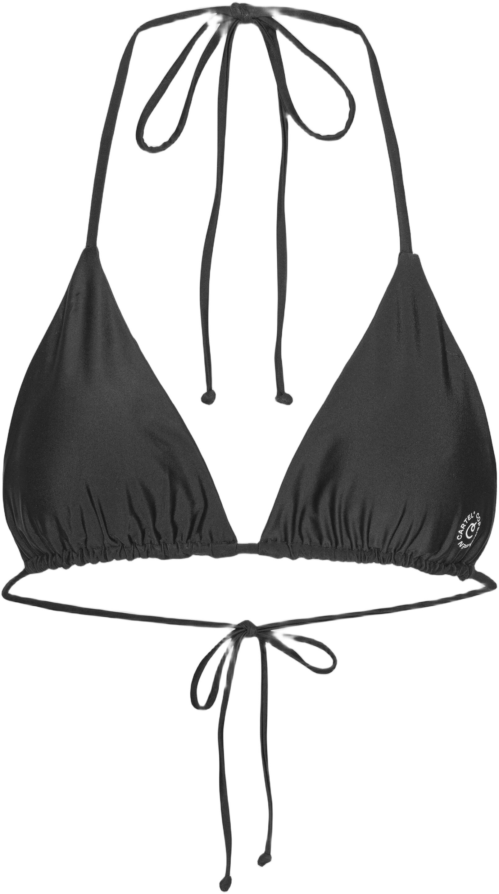 Uluwatu padded triangle bikini top - Army