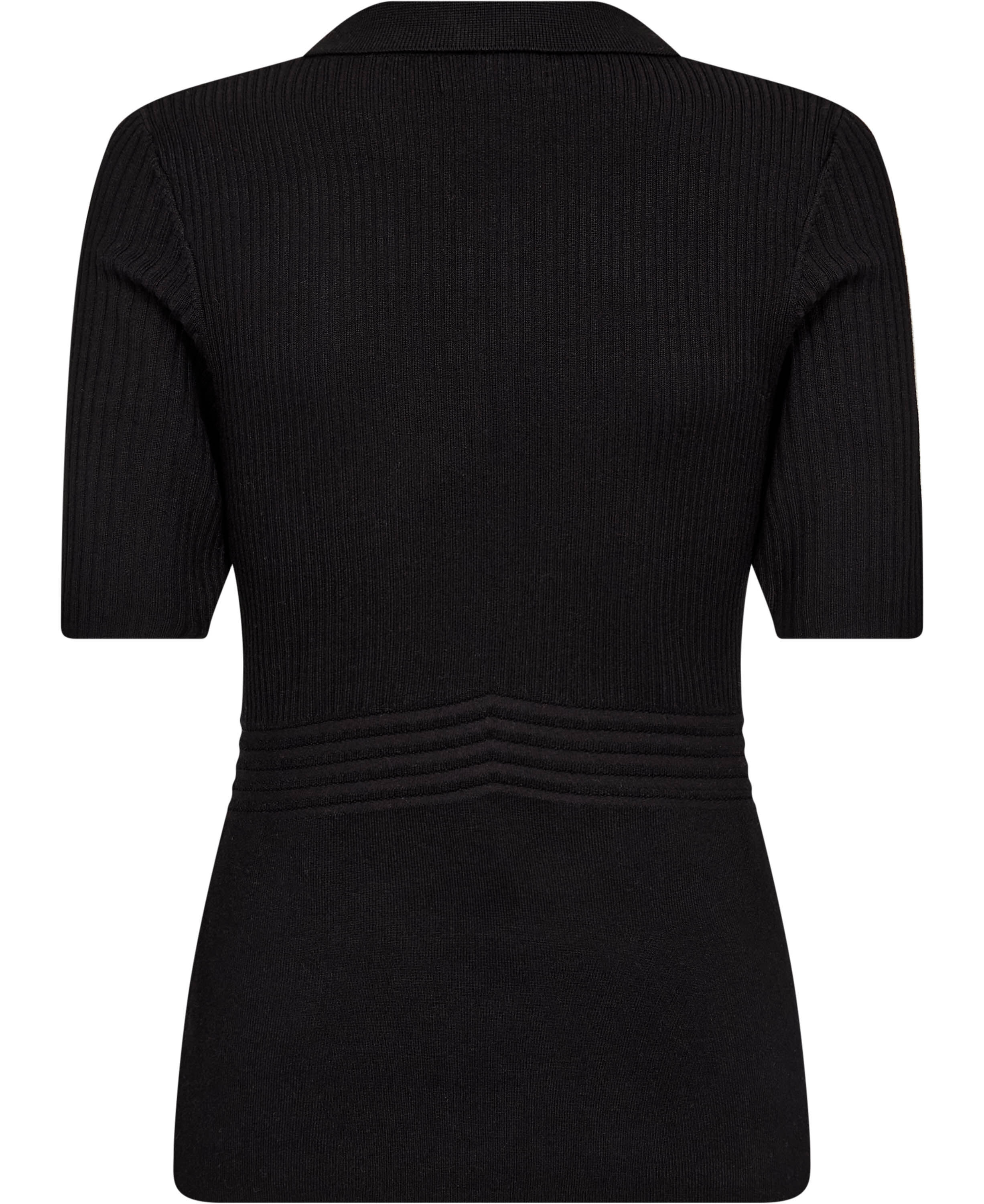 FLORA CUT-OUT POLO SS SWTR