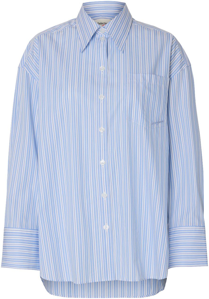 Slfhotel Amour Oversize Ls  Shirt B