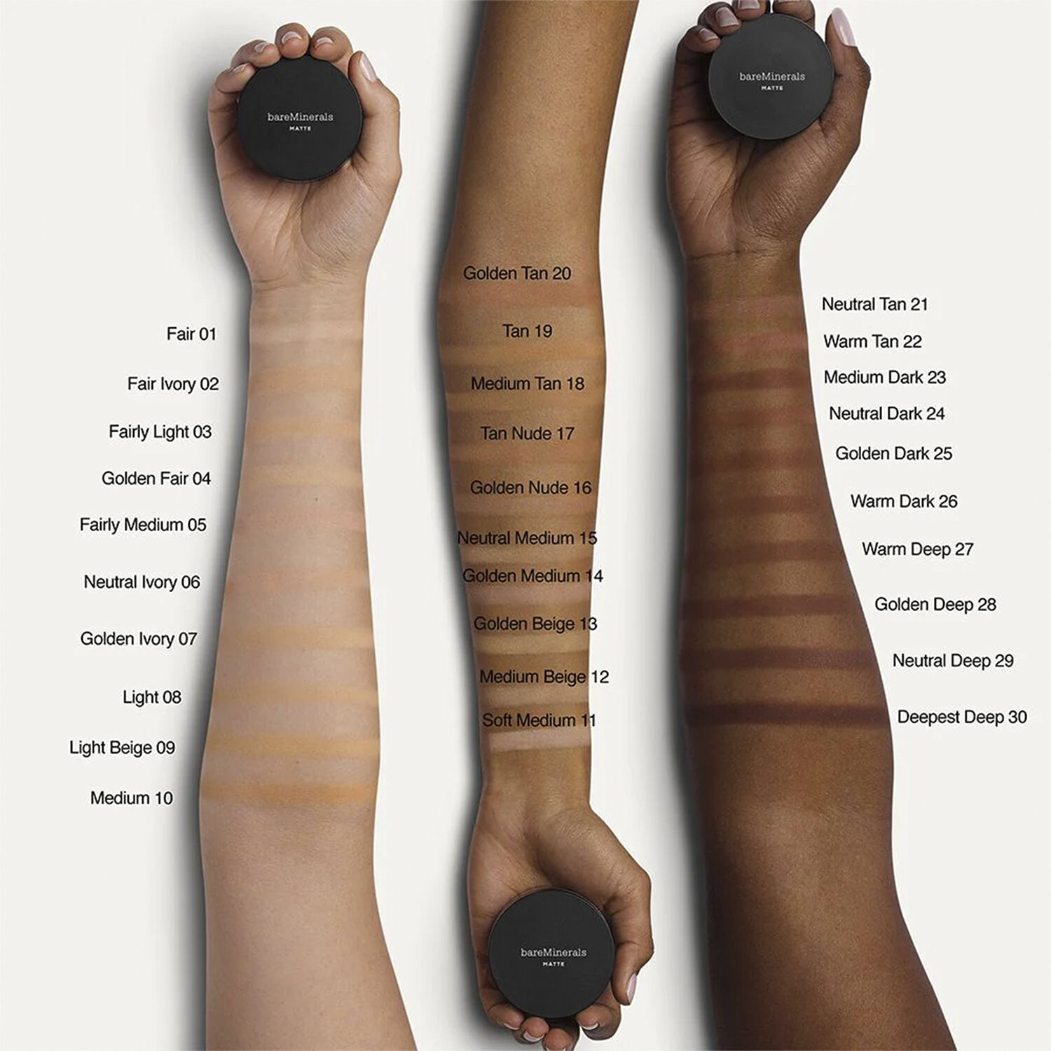 Original Loose Matte Powder Foundation SPF 15 Faily medium 6. 0 GR