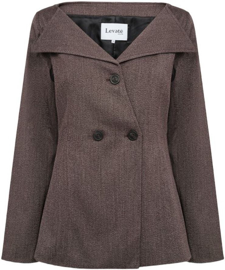 LR-OBASSIE 3 Blazer Mørk brun