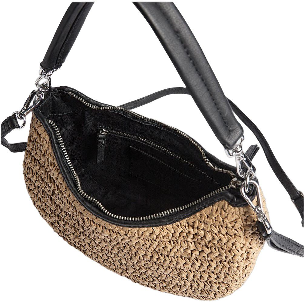 HeliaMBG Crossbody Bag, Raffia