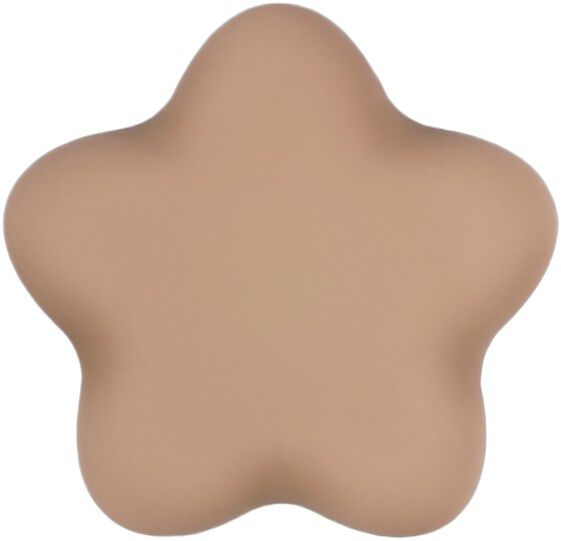 Silicone Sticker Star Beige