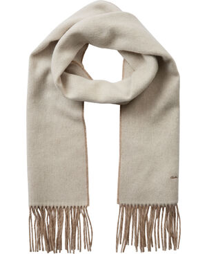 TWO TONE WOOL SCARF