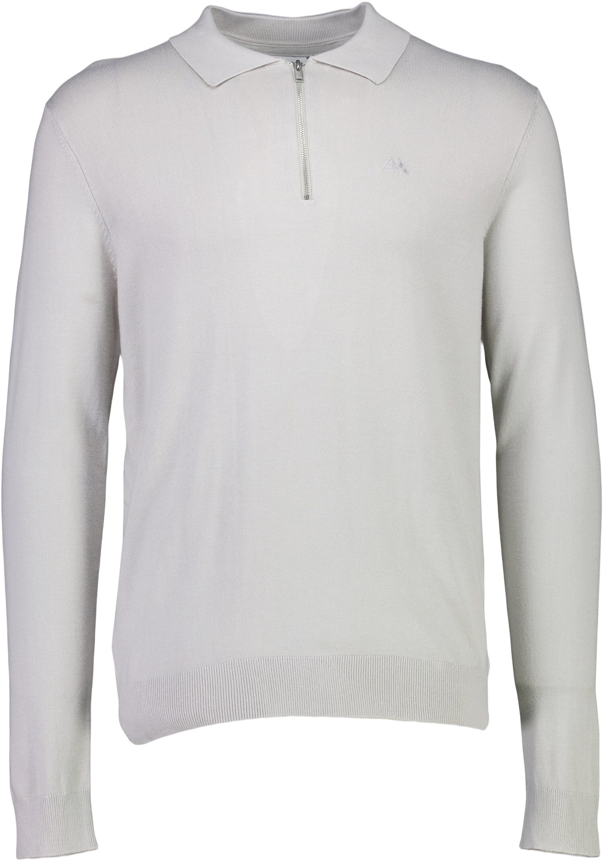 Ecovero L/S zip polo