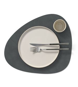 TABLE MAT CURVE L (37x44cm) NUPO anthracite