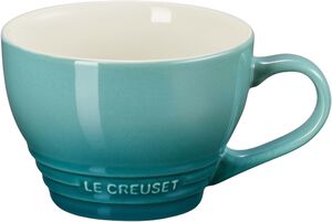 Le Creuset Signature stent&oslash;j jumbokop 400ml Bleu Riviera
